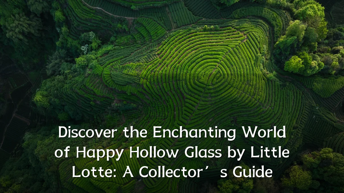 Discover the Enchanting World of Happy Hollow Glass by Little Lotte: A Collector’s Guide