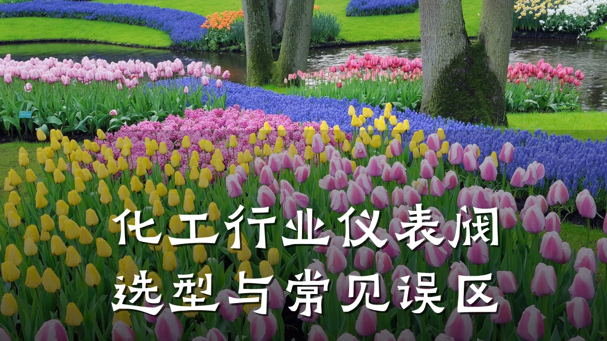 化工行业仪表阀选型与常见误区