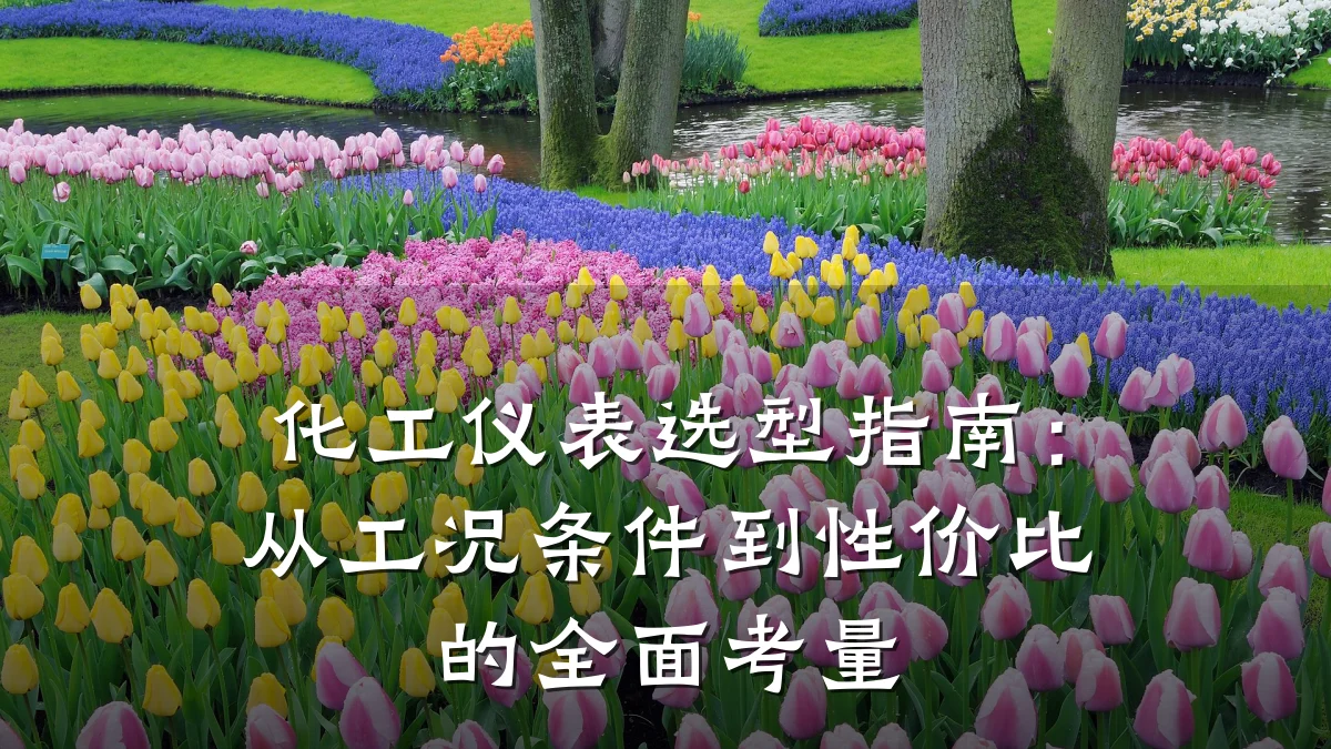 化工仪表选型指南:从工况条件到性价比的全面考量