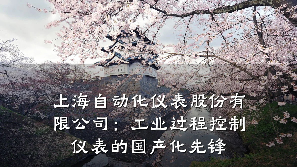 上海自动化仪表股份有限公司：工业过程控制仪表的国产化先锋