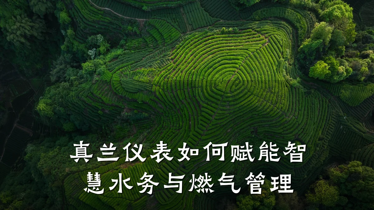 真兰仪表如何赋能智慧水务与燃气管理
