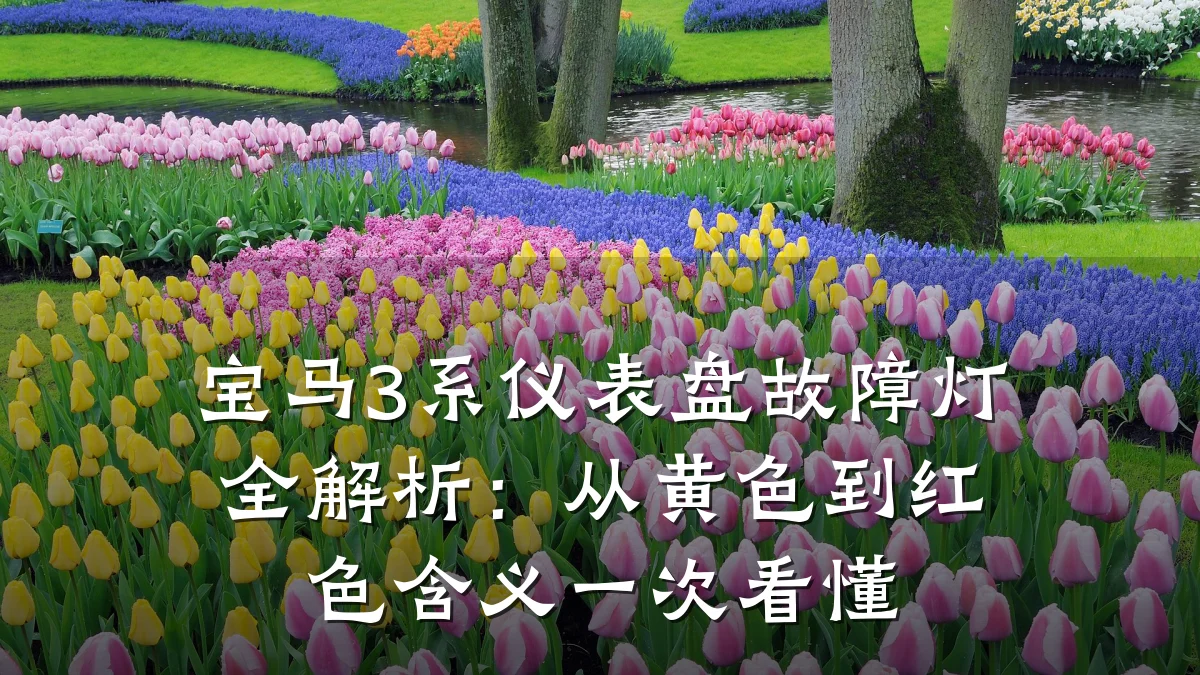 宝马3系仪表盘故障灯全解析:从黄色到红色含义一次看懂