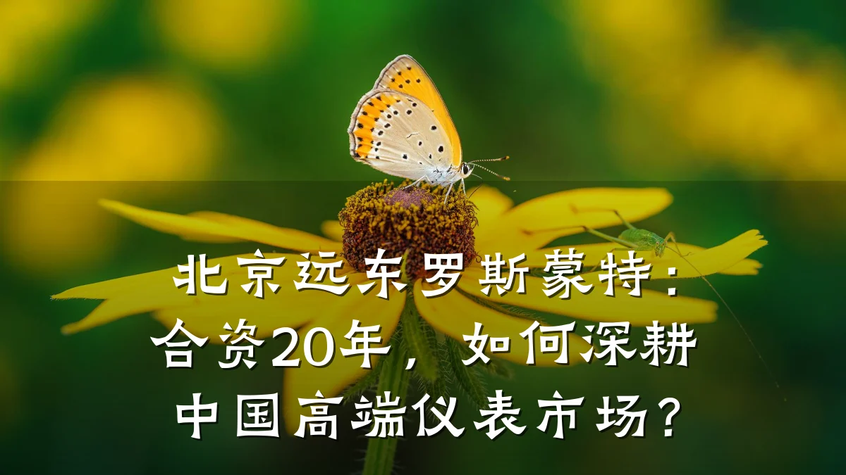 北京远东罗斯蒙特:合资20年,如何深耕中国高端仪表市场?
