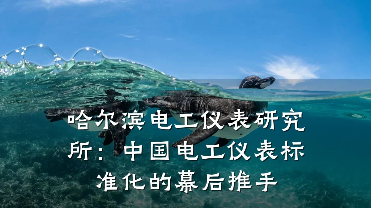 哈尔滨电工仪表研究所:中国电工仪表标准化的幕后推手