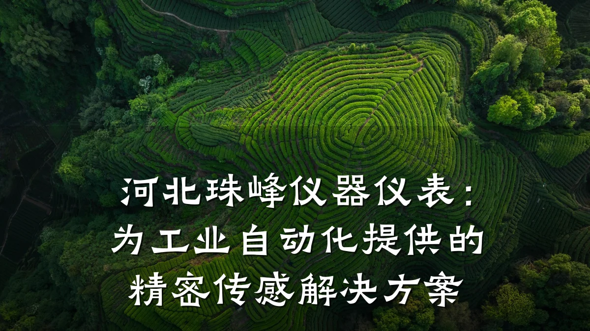 河北珠峰仪器仪表:为工业自动化提供的精密传感解决方案