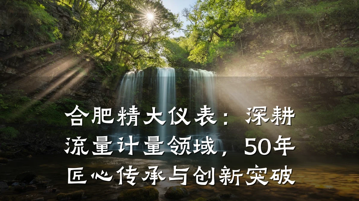 合肥精大仪表:深耕流量计量领域,50年匠心传承与创新突破