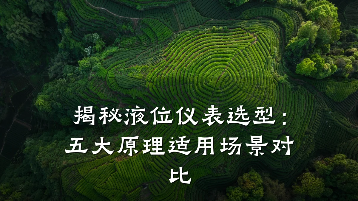 揭秘液位仪表选型:五大原理适用场景对比