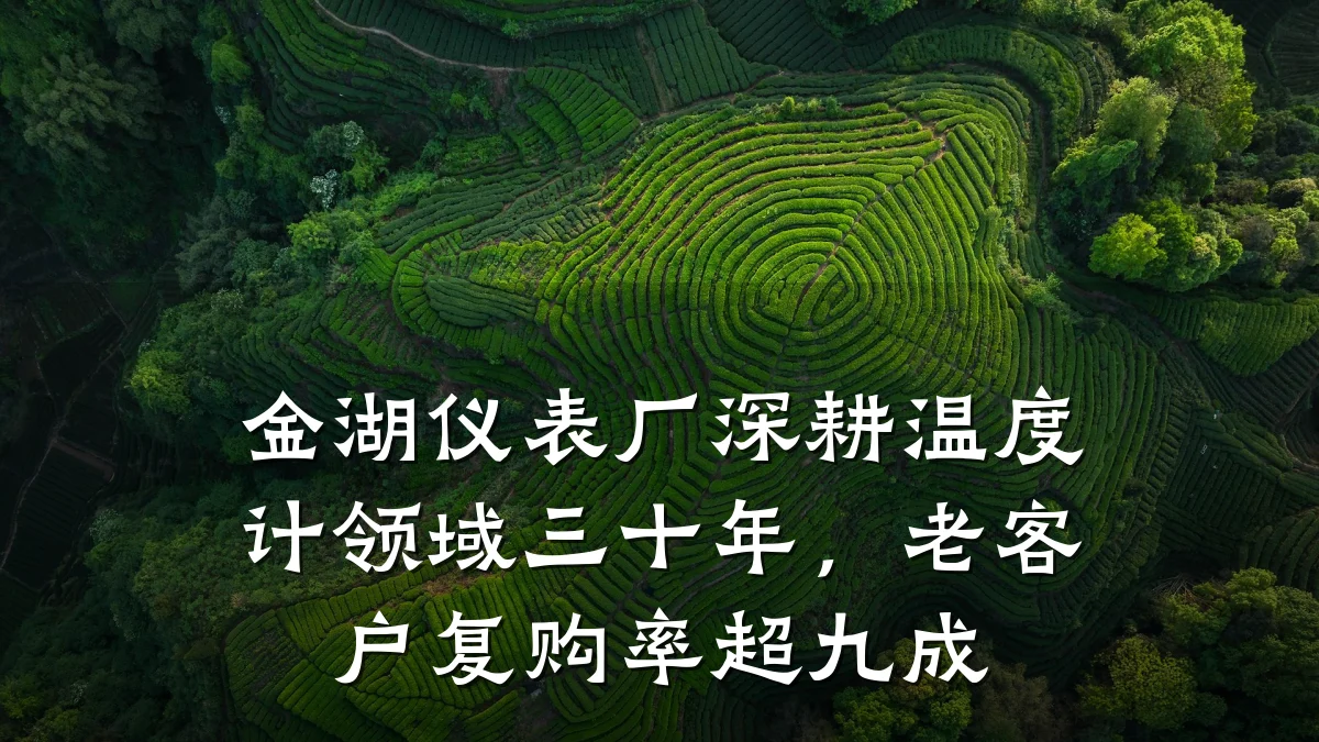 金湖仪表厂深耕温度计领域三十年,老客户复购率超九成