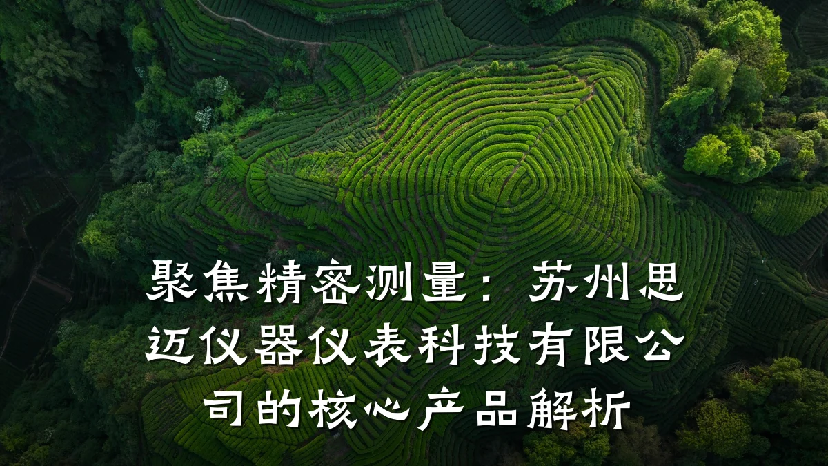 聚焦精密测量:苏州思迈仪器仪表科技有限公司的核心产品解析