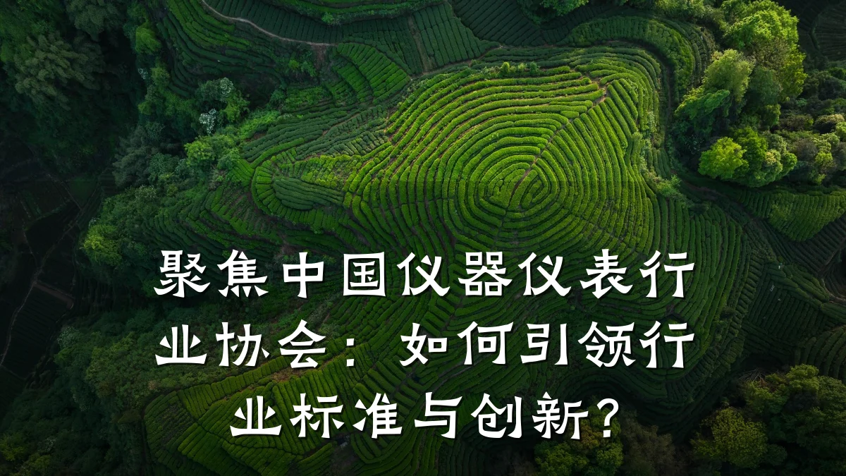 聚焦中国仪器仪表行业协会:如何引领行业标准与创新?