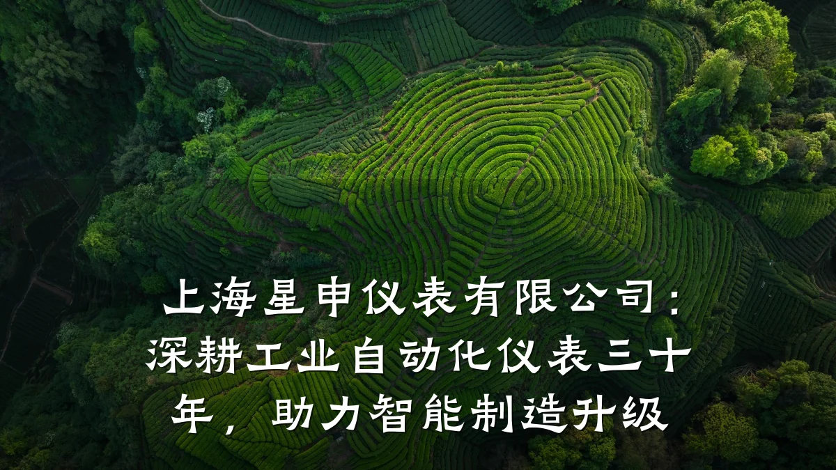上海星申仪表有限公司：深耕工业自动化仪表三十年，助力智能制造升级