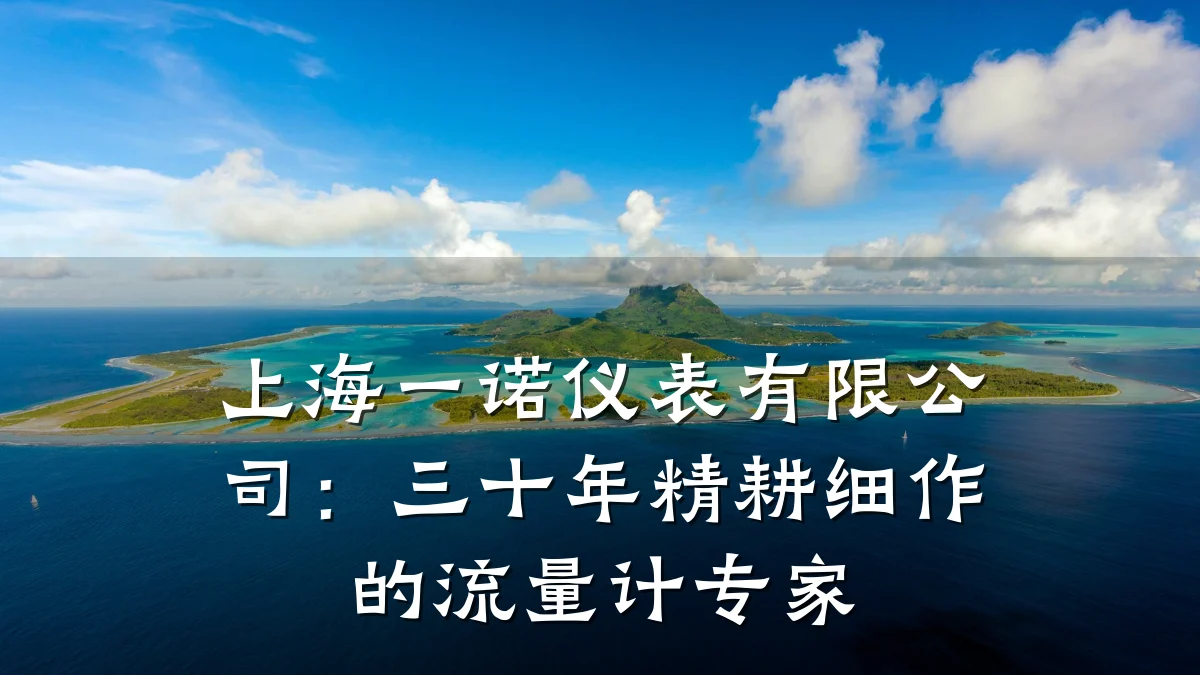 上海一诺仪表有限公司:三十年精耕细作的流量计专家