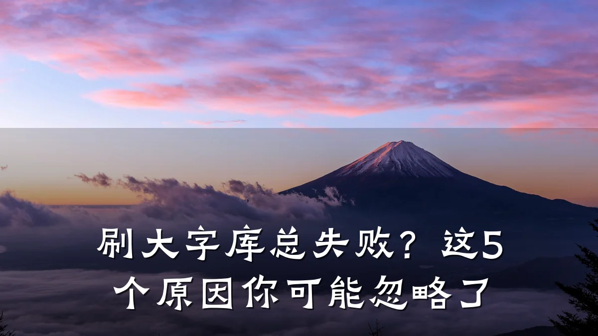 刷大字库总失败？这5个原因你可能忽略了