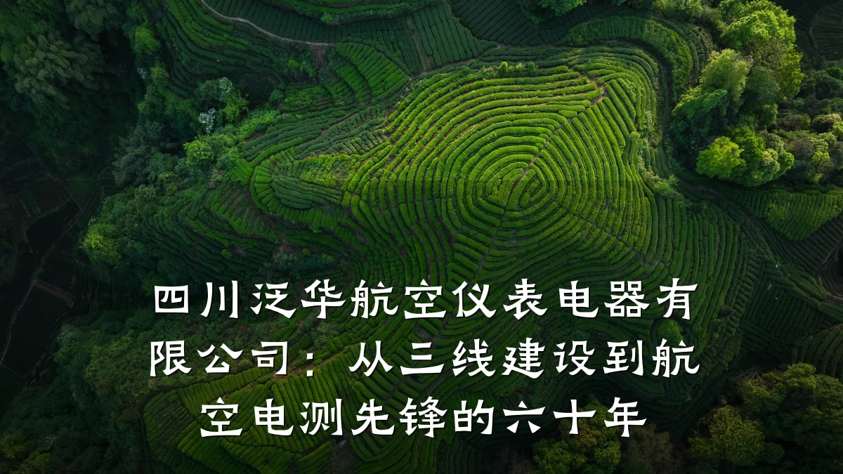 四川泛华航空仪表电器有限公司：从三线建设到航空电测先锋的六十年