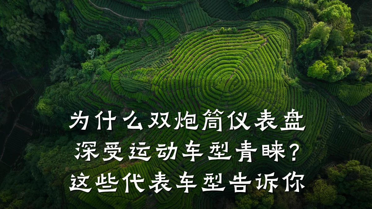 为什么双炮筒仪表盘深受运动车型青睐？这些代表车型告诉你