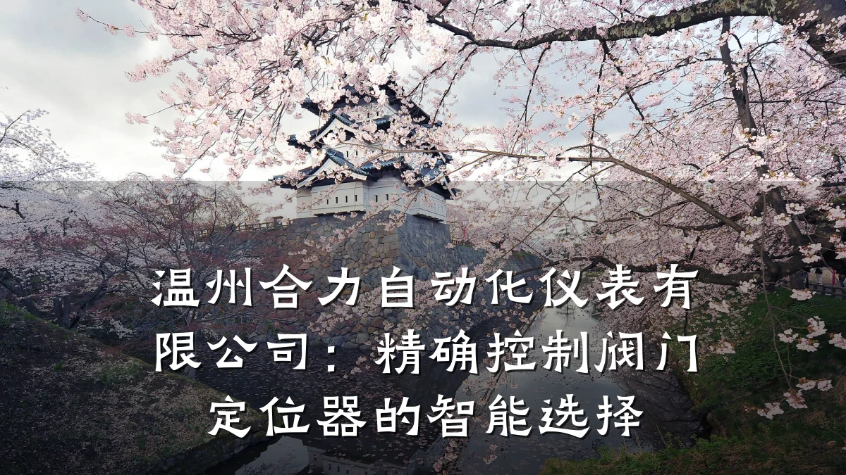 温州合力自动化仪表有限公司：精确控制阀门定位器的智能选择