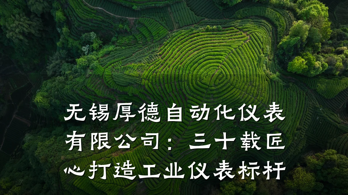 无锡厚德自动化仪表有限公司:三十载匠心打造工业仪表标杆