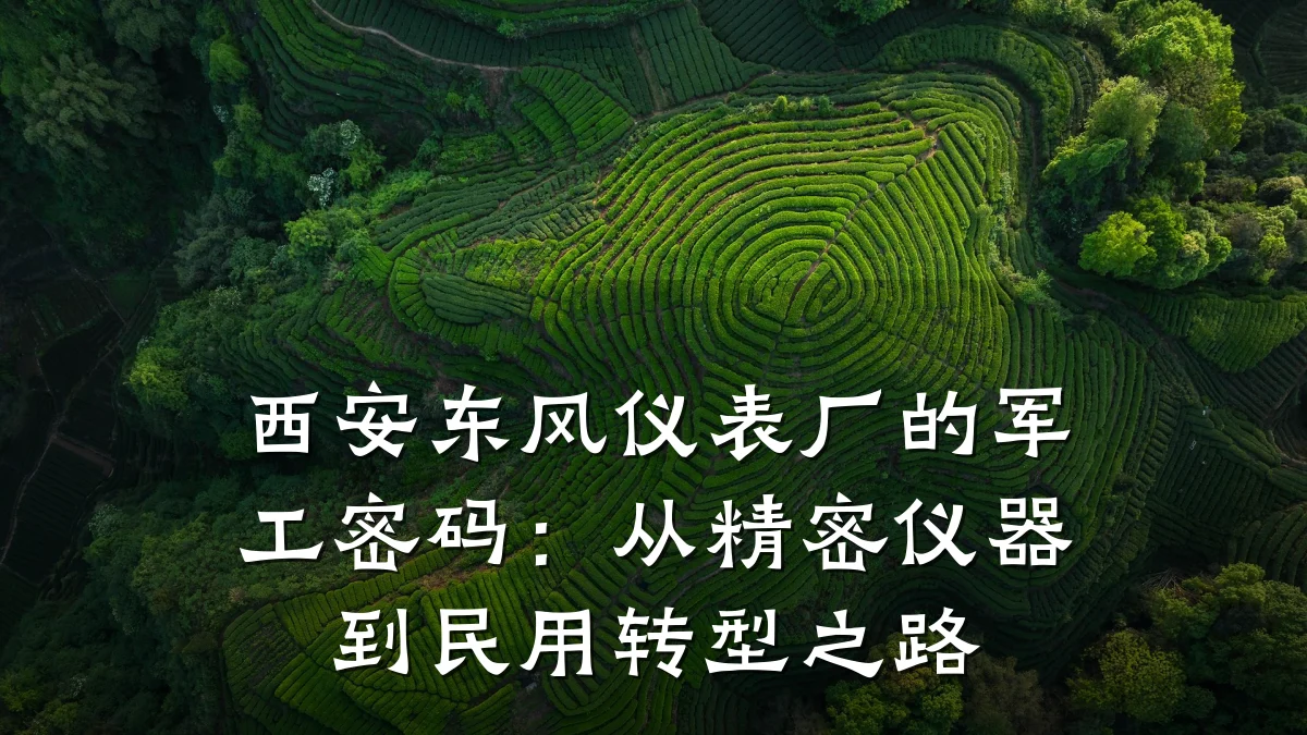 西安东风仪表厂的军工密码：从精密仪器到民用转型之路