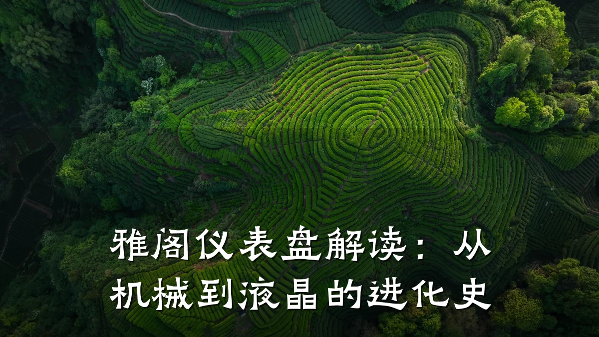 雅阁仪表盘解读：从机械到液晶的进化史