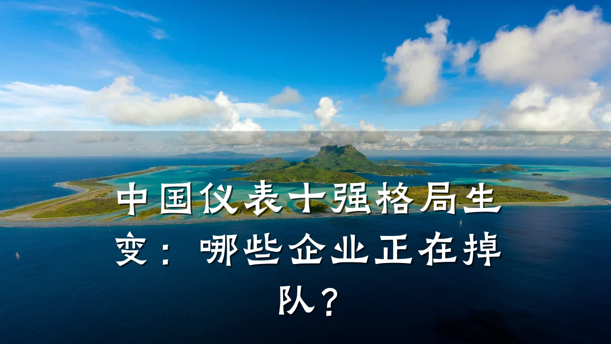 中国仪表十强格局生变:哪些企业正在掉队?