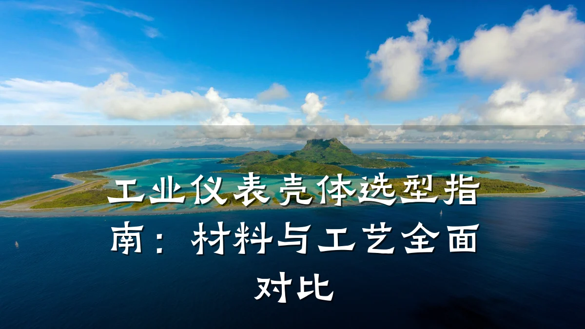 工业仪表壳体选型指南：材料与工艺全面对比