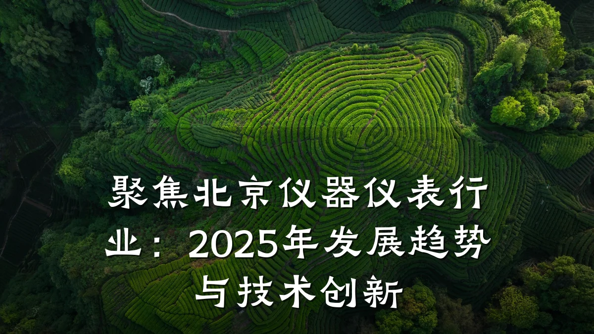聚焦北京仪器仪表行业：2025年发展趋势与技术创新
