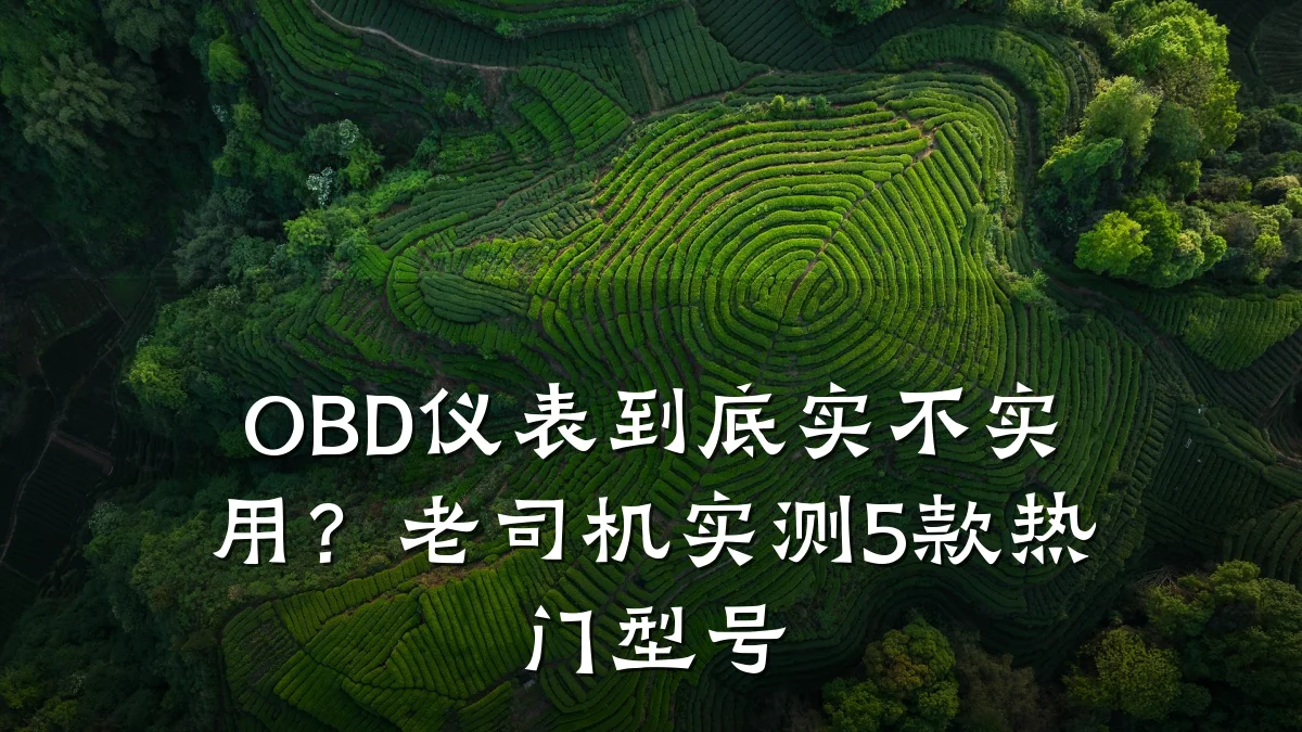 OBD仪表到底实不实用？老司机实测5款热门型号