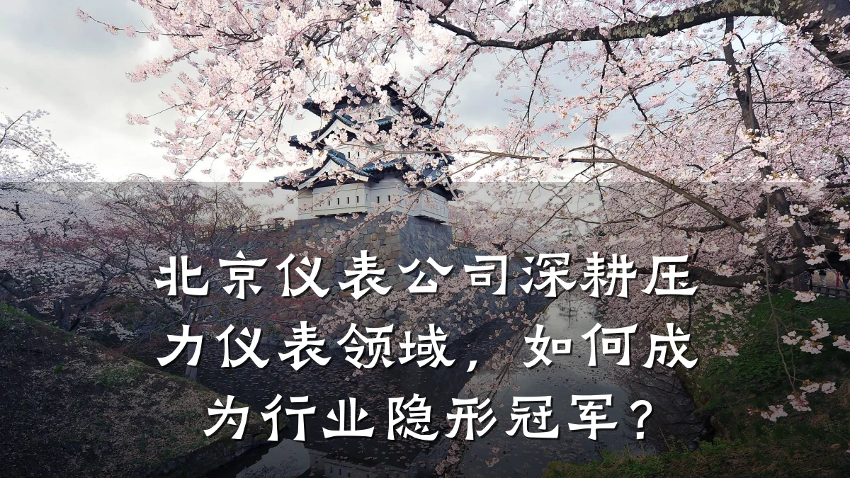 北京仪表公司深耕压力仪表领域,如何成为行业隐形冠军?