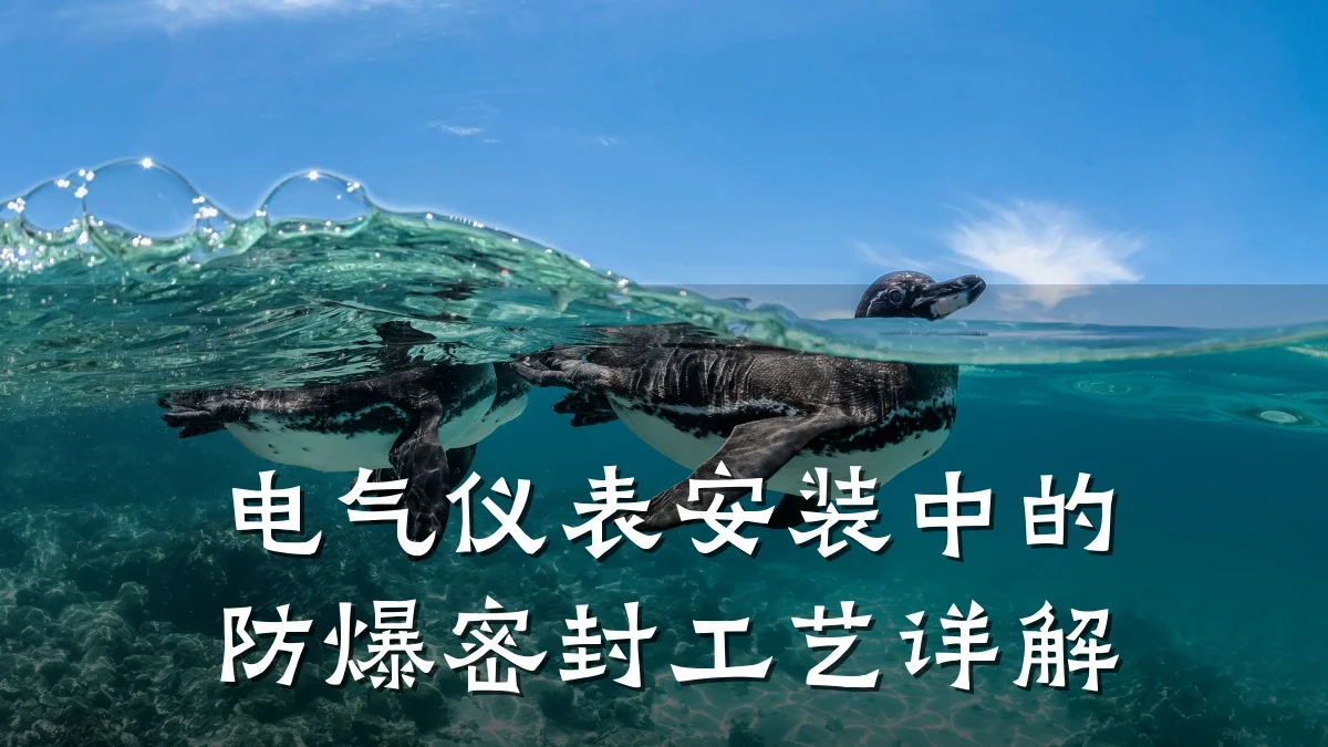 电气仪表安装中的防爆密封工艺详解