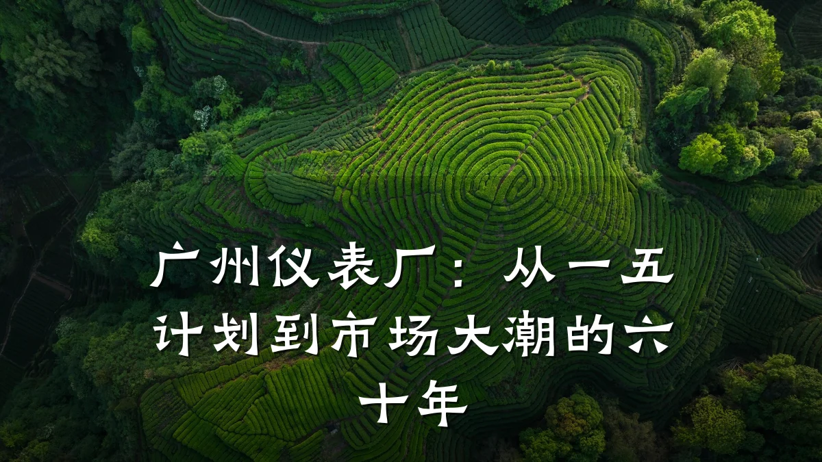 广州仪表厂:从一五计划到市场大潮的六十年