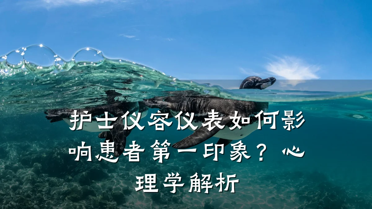 护士仪容仪表如何影响患者第一印象?心理学解析