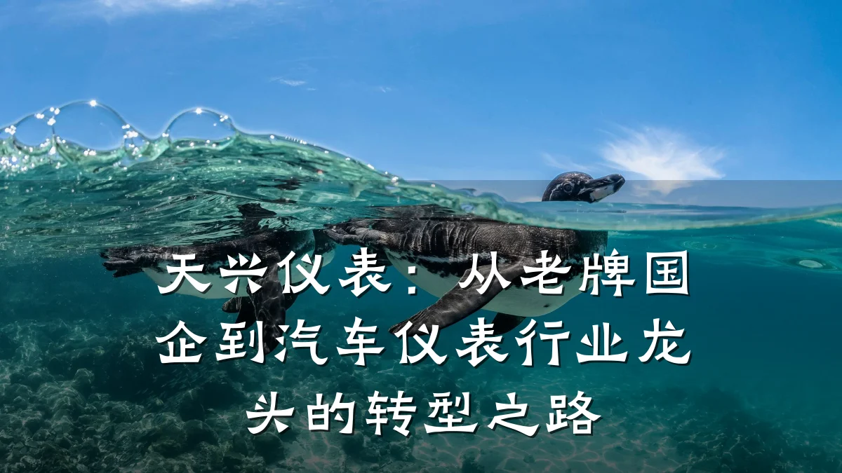 天兴仪表:从老牌国企到汽车仪表行业龙头的转型之路
