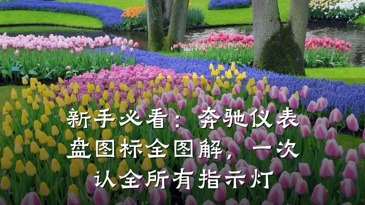 新手必看：奔驰仪表盘图标全图解，一次认全所有指示灯