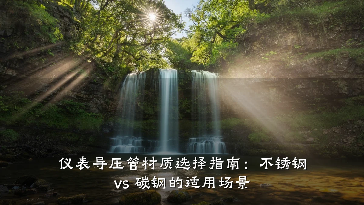 仪表导压管材质选择指南:不锈钢 vs 碳钢的适用场景