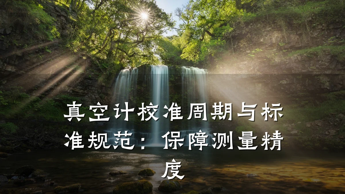 真空计校准周期与标准规范：保障测量精度