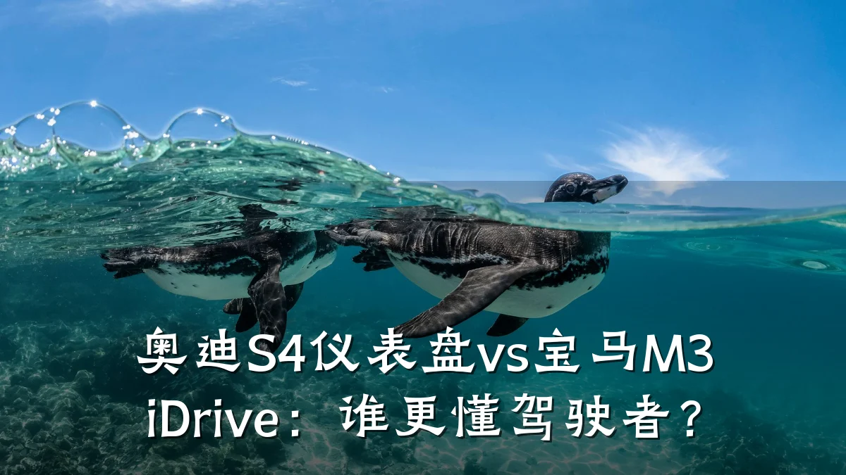 奥迪S4仪表盘vs宝马M3 iDrive：谁更懂驾驶者？