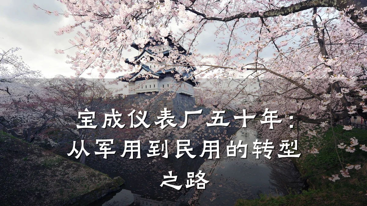 宝成仪表厂五十年:从军用到民用的转型之路