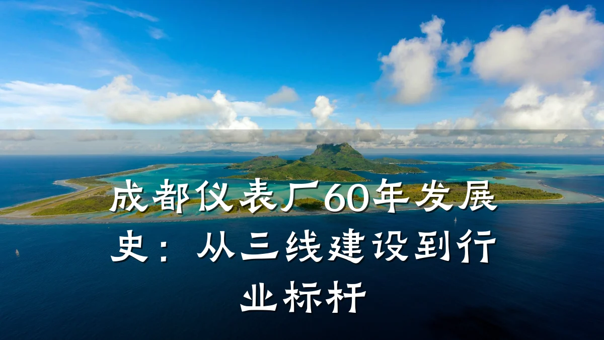 成都仪表厂60年发展史:从三线建设到行业标杆