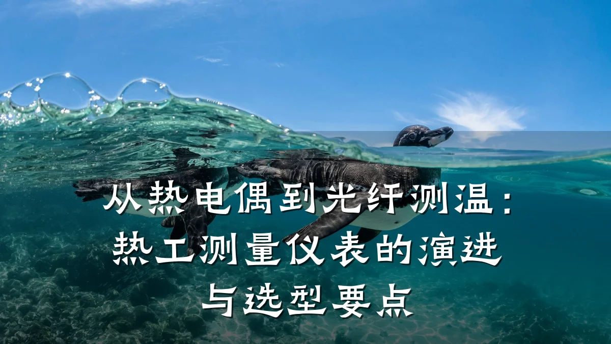 从热电偶到光纤测温：热工测量仪表的演进与选型要点