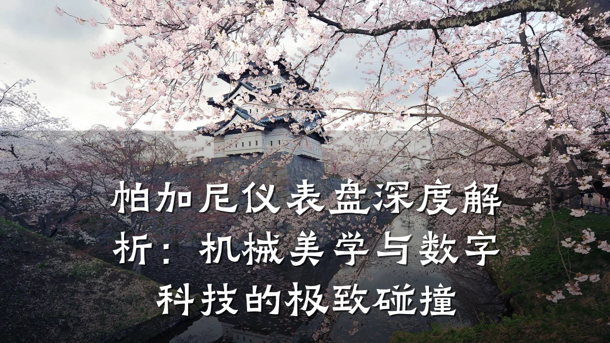 帕加尼仪表盘深度解析:机械美学与数字科技的极致碰撞