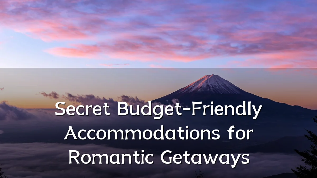 Secret Budget-Friendly Accommodations for Romantic Getaways