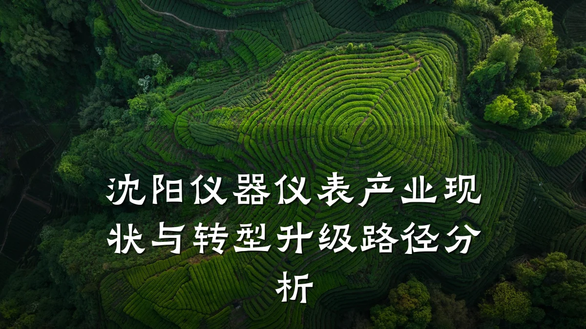 沈阳仪器仪表产业现状与转型升级路径分析