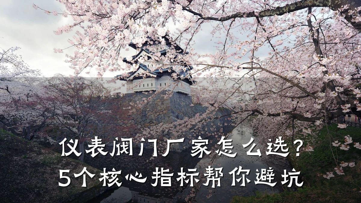 仪表阀门厂家怎么选？5个核心指标帮你避坑
