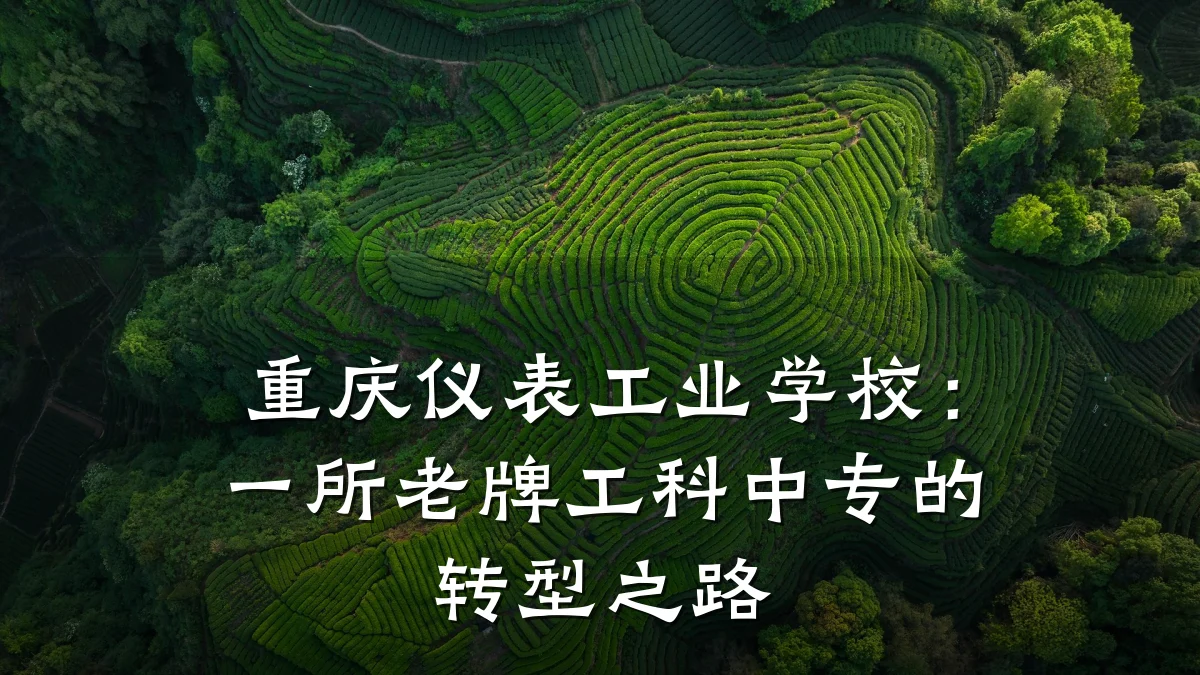 重庆仪表工业学校:一所老牌工科中专的转型之路