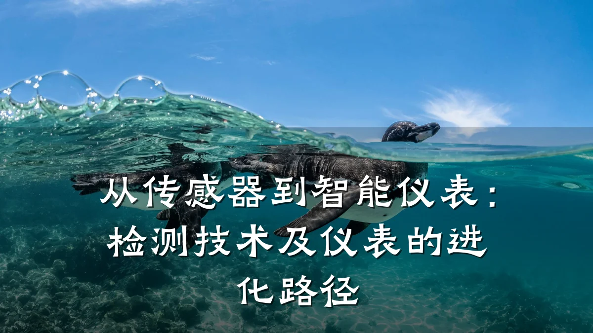 从传感器到智能仪表:检测技术及仪表的进化路径