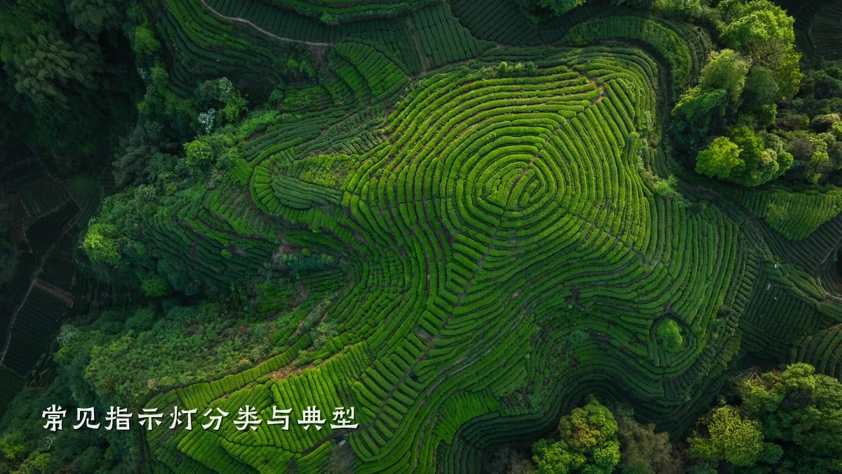 常见指示灯分类与典型