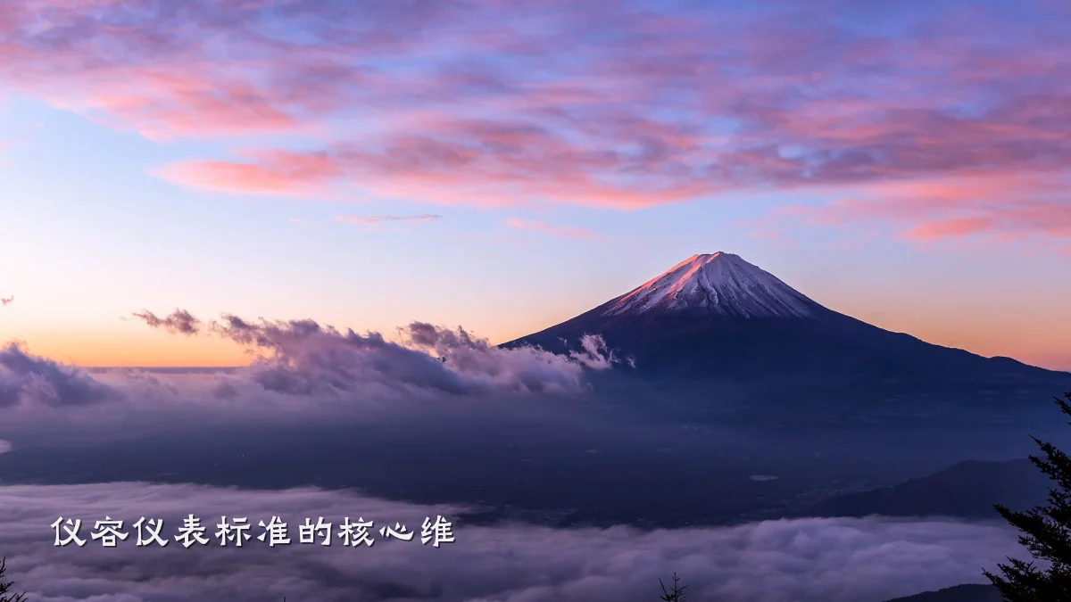 仪容仪表标准的核心维