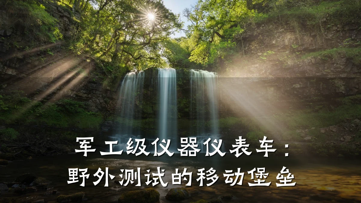 军工级仪器仪表车:野外测试的移动堡垒