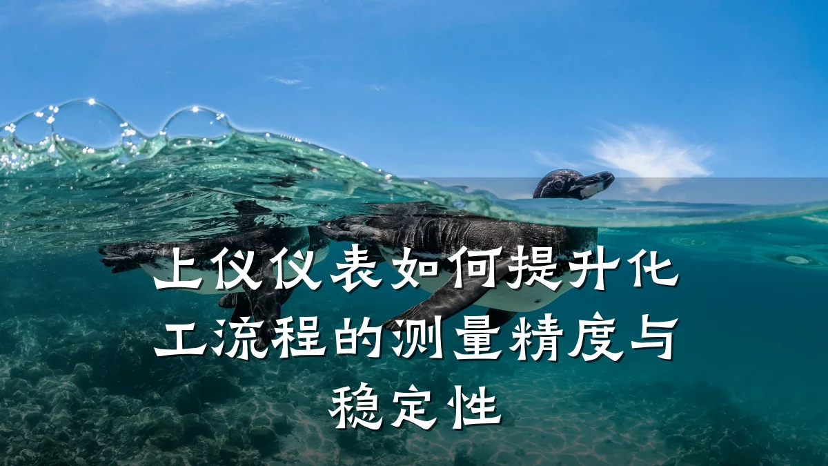 上仪仪表如何提升化工流程的测量精度与稳定性