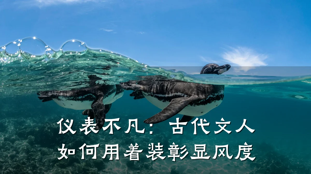 仪表不凡:古代文人如何用着装彰显风度